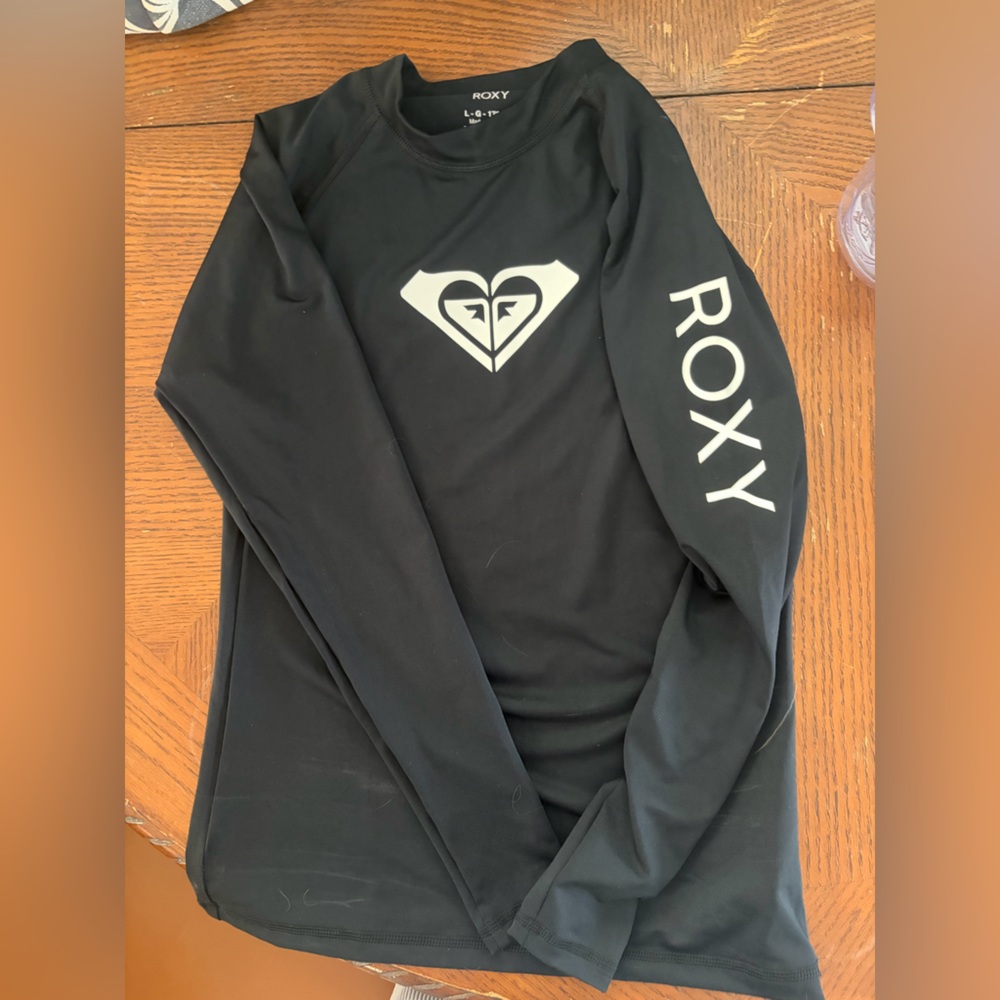 Roxy Charcoal Long Sleeve Shirt